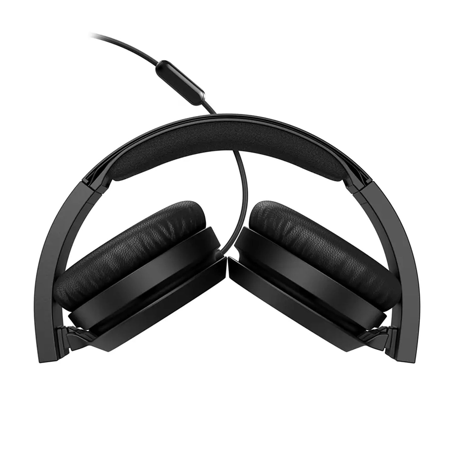 PHILIPS Arched on-ear headphones with cable, deep bass and defined highs, foldable headphones with integrated microphone