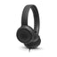 Jbl black over-ear headphones, Bluetooth with 11 hours of playback, foldable with microphone and remote control