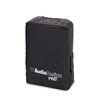 AudioDesign Pro Borsa portatile per diffusori, custodia per casse impermeabile e imbottita H59 cm.