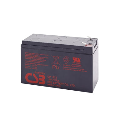 7.2Ah battery, 12V 7 hermetic rechargeable battery, 151x63xH100 mm 39640715
