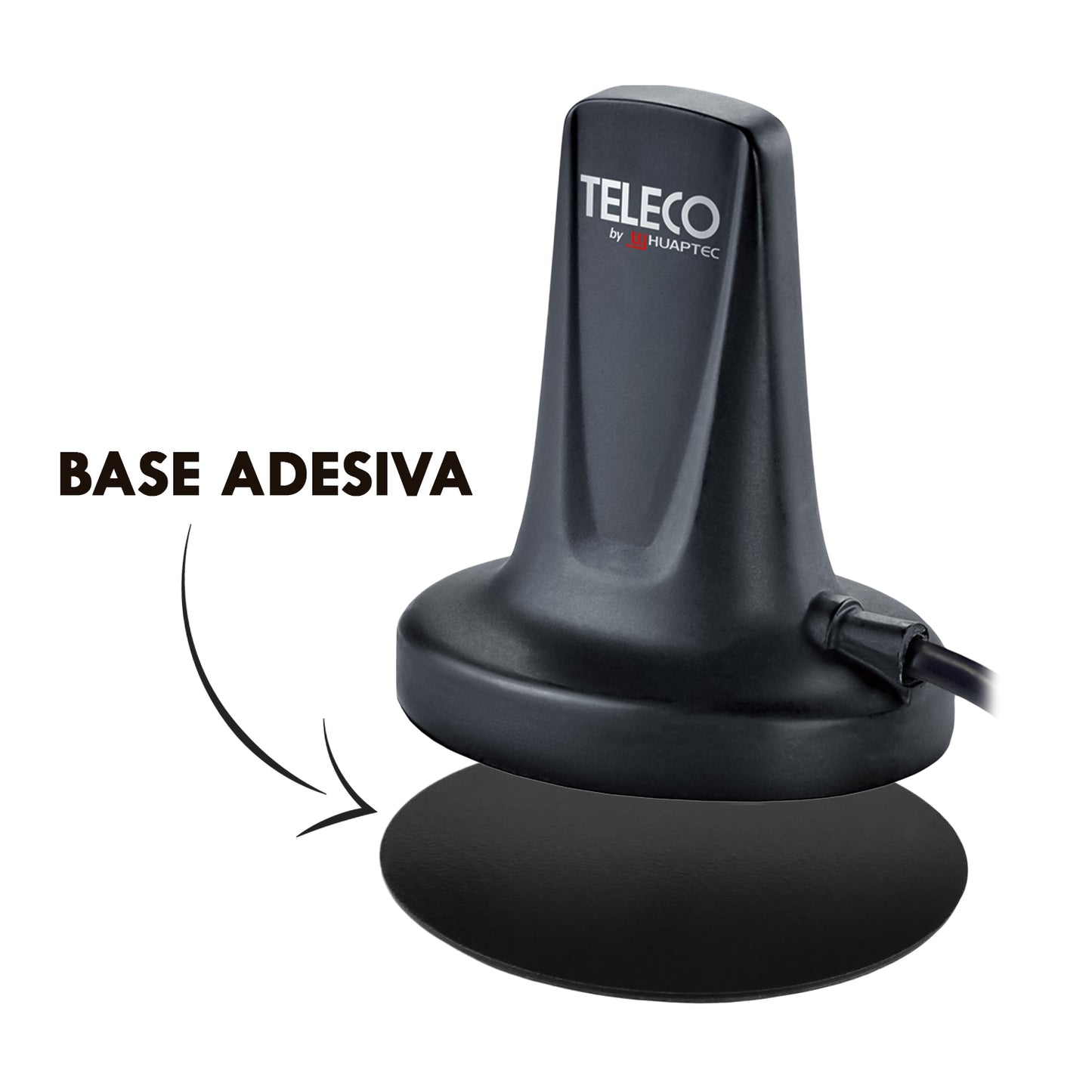 TELECO TA095 Antenna omnidirezionale esterna, antenna stagna per bande GSM/3G/4G/LTE, cavo 3m, antenna compatibile con WFT400 WFT402 e PhoneBoosterVan