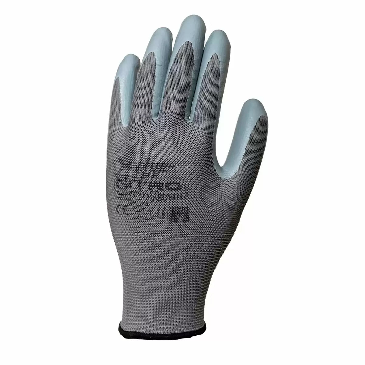Laurus Work Gloves, Protective Gloves with Nitrile Coating, Abrasion and Cut Resistant, Size 10
