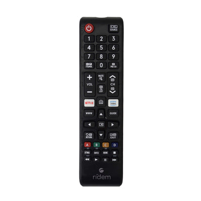 Télécommande Ridem Smart TV, compatible avec Samsung prête à l'emploi CR-SM2
