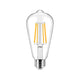 Ampoule LED Alcapower avec ampoule à filament, lumière chaude 2700K, 6W avec douille E27, ampoule à filament LED