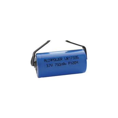 Alcapower 3.7Volt battery, rechargeable Li-ion battery 17335, 750mAh 202924