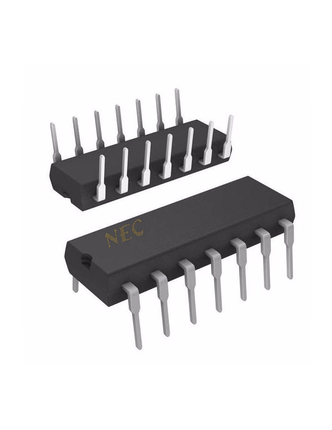 NEC UPC1394 componente elettronico, circuito integrato, 14 contatti, transistor