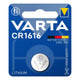 VARTA CR1616 Pile bouton Lithium 3V, cellule plate, spécialiste, diamètre 16mm