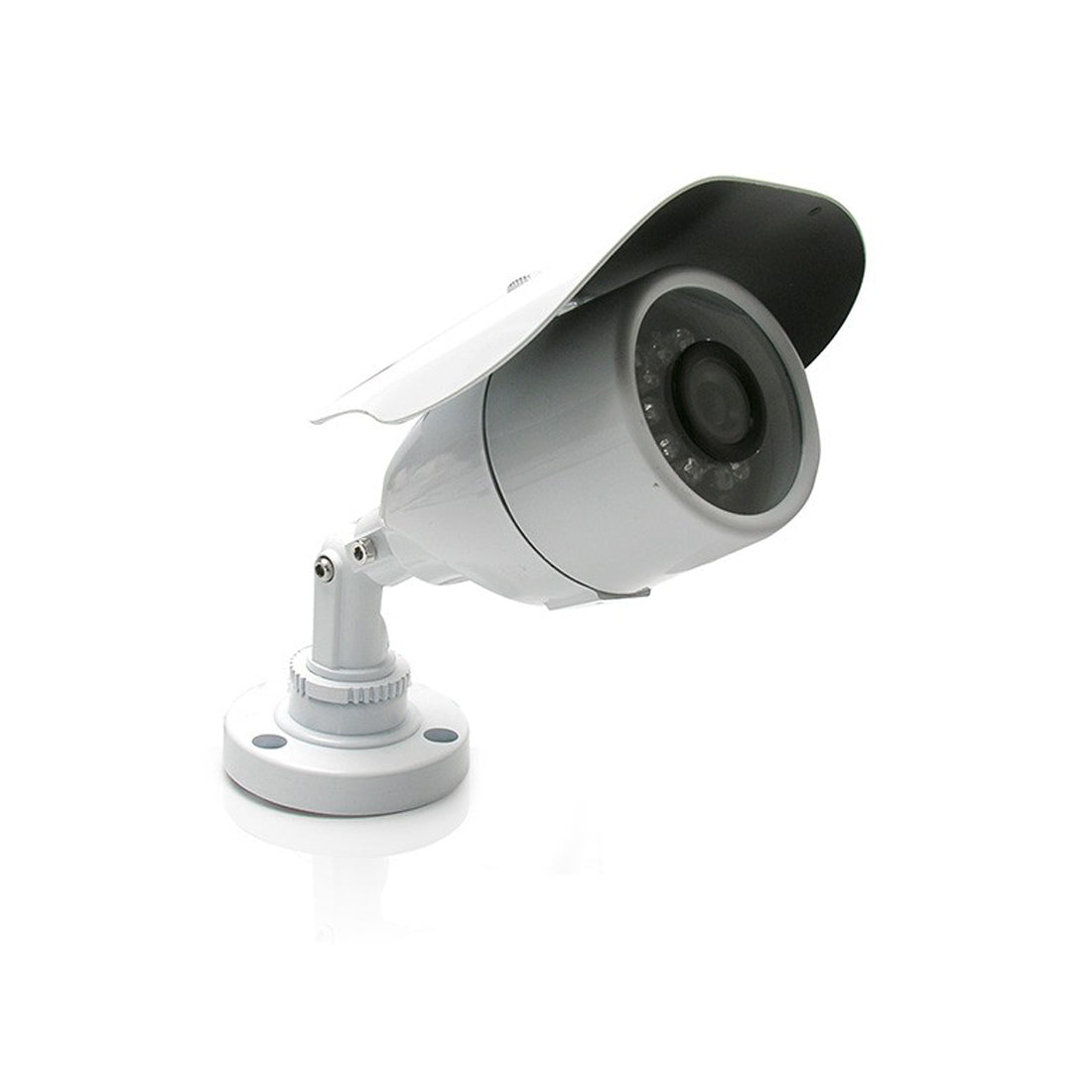 Avidsen Videocamera di sorveglianza orientabile a 360°, visione notturna a infrarossi, telecamera per videocitofono