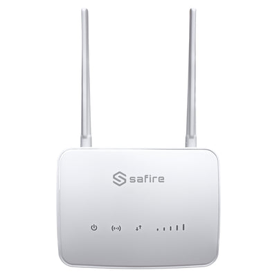 Safire ZLT-S25 Router Wi-Fi per Sim Card, Router portatile con batteria 2000mAh, Router 4G con due ingressi SMA, router per camper, modem 4G sim LTE