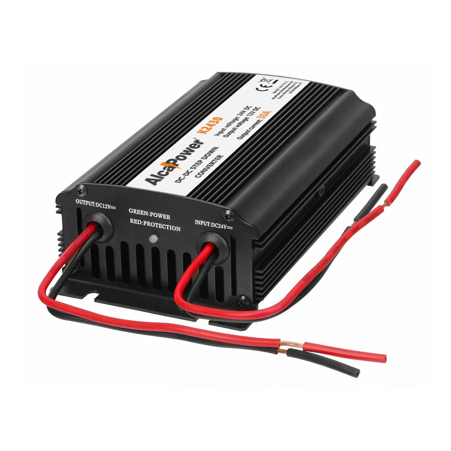 Alcapower K2430 Riduttore di tensione Inp 18-32V Out 12V Max 30A