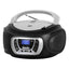 Trevi Stereo portatile CD Boombox, Radio DAB/DAB +, radio portatile con ingresso USB e Aux-In, radio DAB