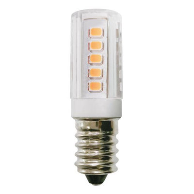 LIFE Lampadina LED impiegabile anche nei frigoriferi, luce calda 3000K, attacco E14 con 3W