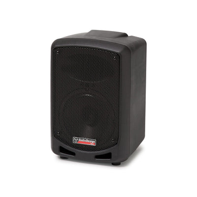 AudioDesignPro M1 7W/L portable speaker, portable speaker with 170 mm woofer, Bluetooth and microphone included