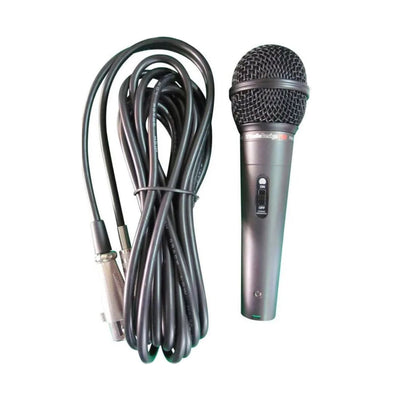 Microphone dynamique unidirectionnel cardioïde Audiodesign, avec boîtier en PVC et câble de 5 mètres