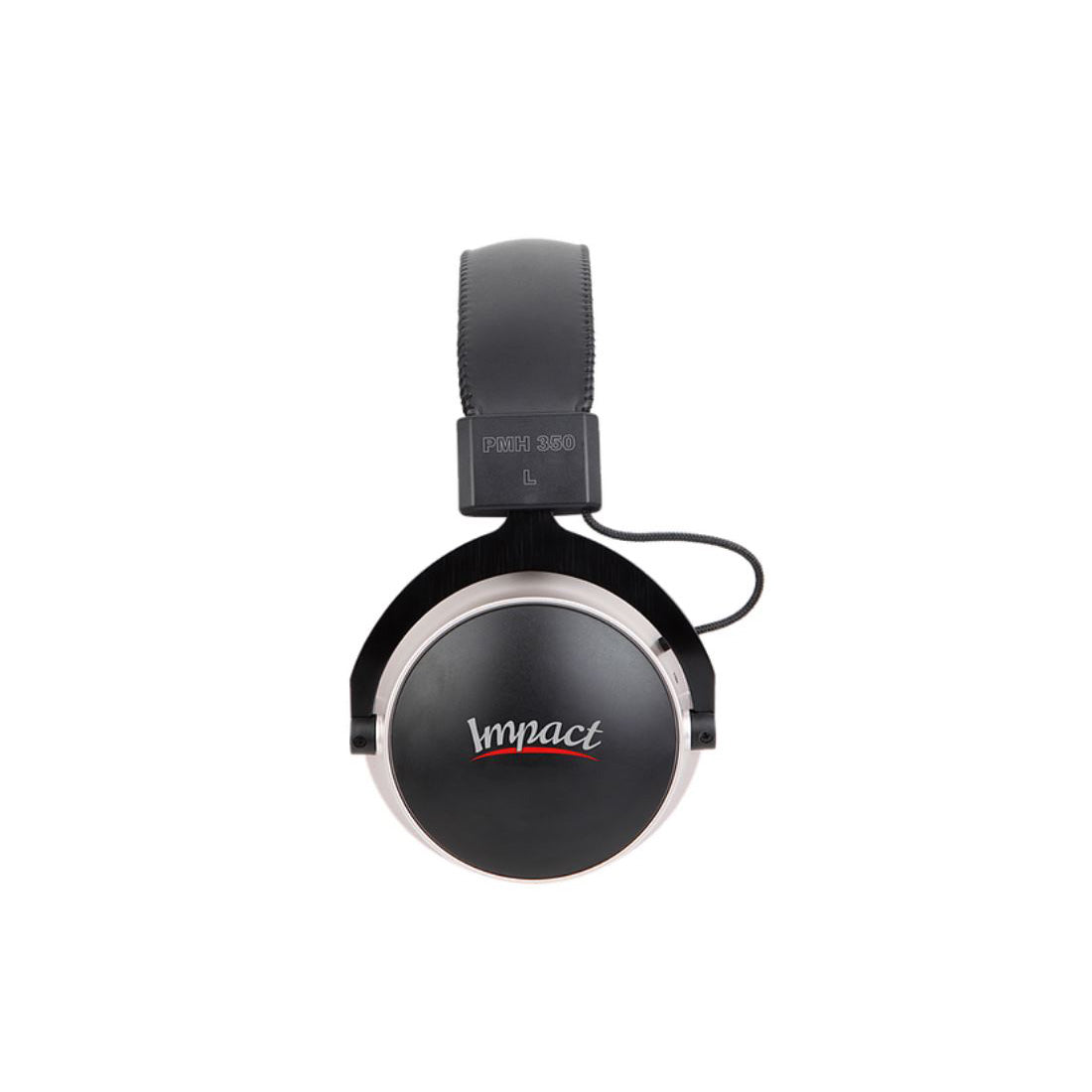 Casque Audiodesign Pro Impact Professional pour écoute DJ, monitoring studio, PC, câble extractible avec connecteurs 3,5 mm plaqués Or