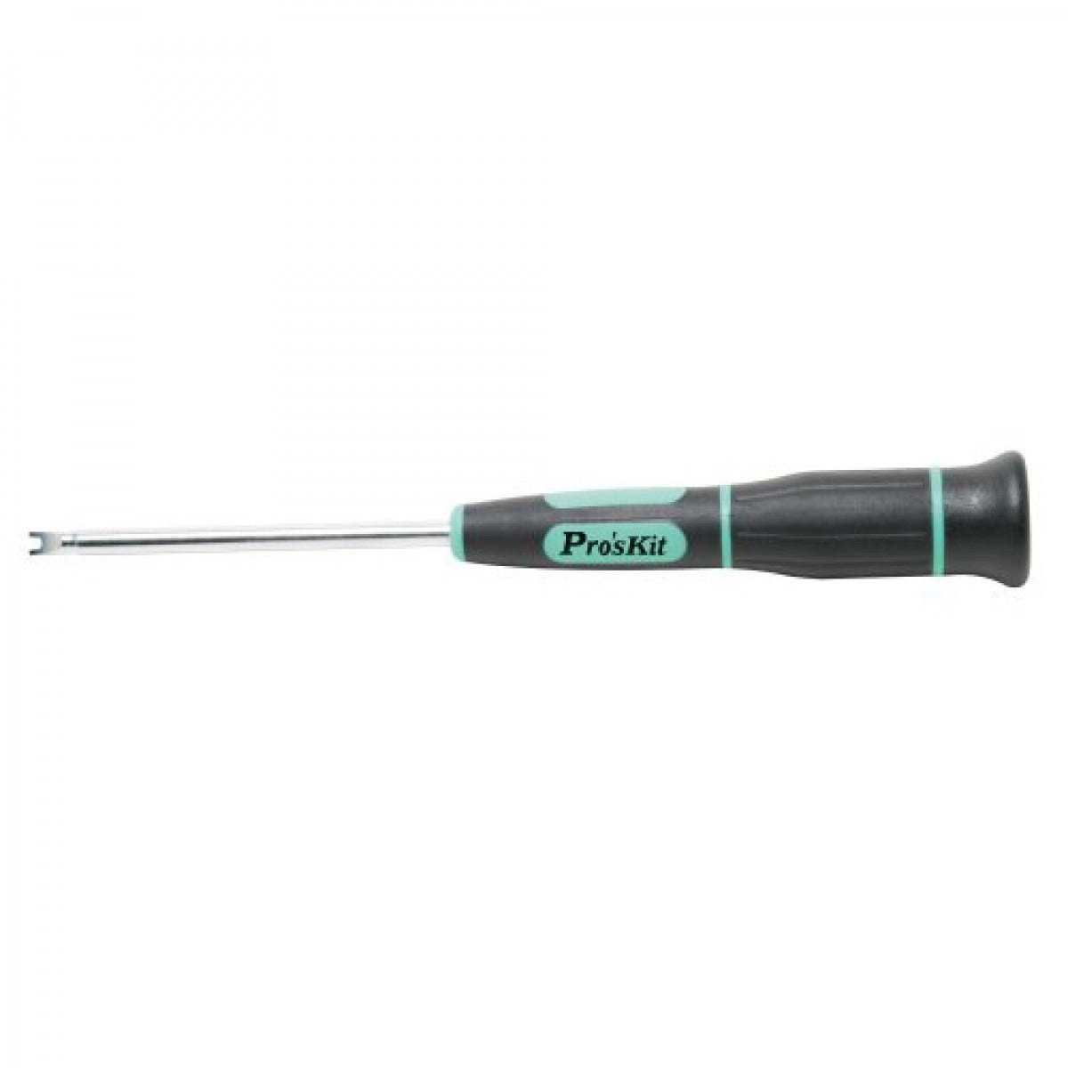 PRO'SKIT 2-Point Single Screwdriver 2.3mm Rustproof Chrome Plated Steel Screwdriver with Insulated Handle