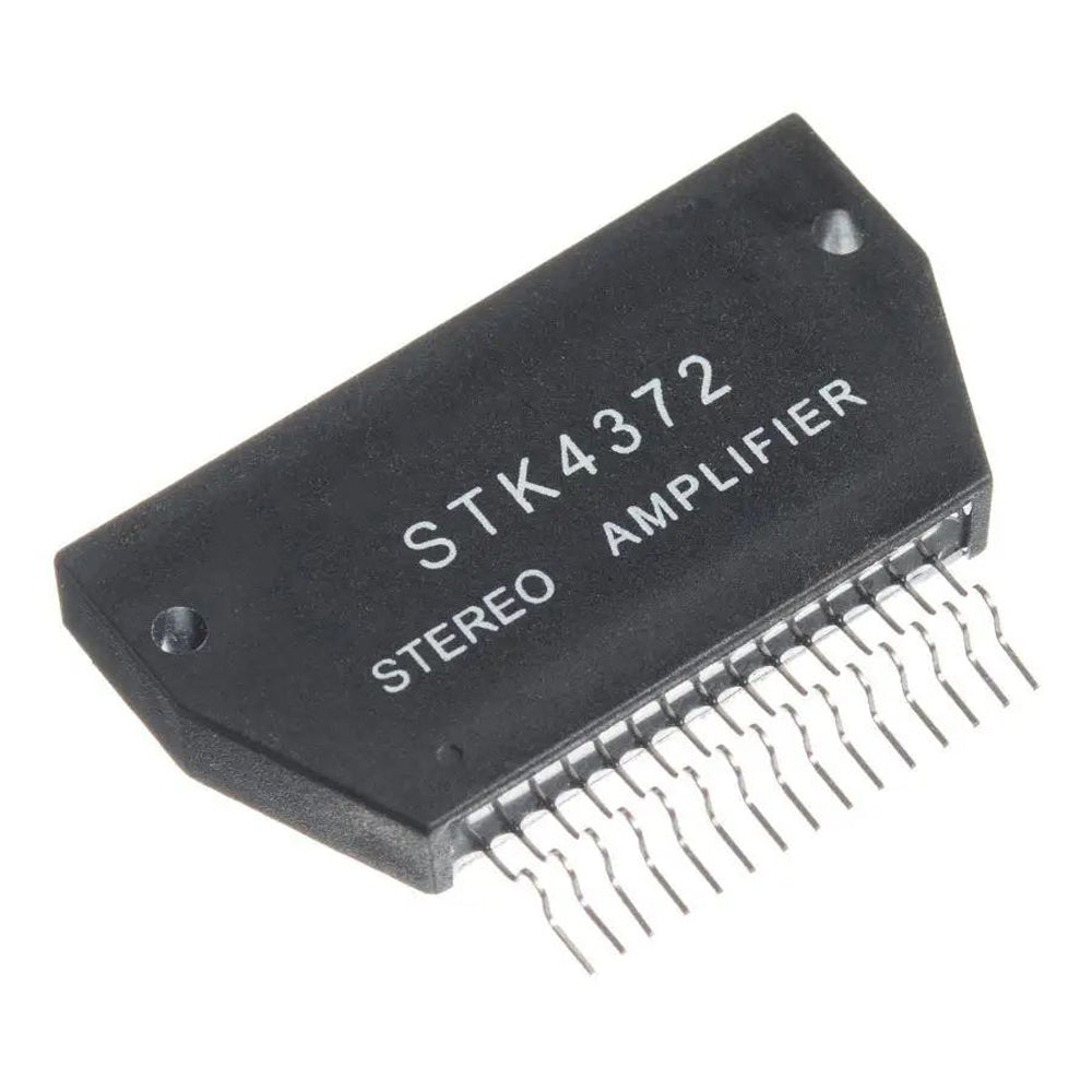 STK4372 componente elettronico, circuito integrato, transistor, stereo amplifier, 15 contatti