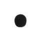 Monacor Foam Microphone Wind Sponge Black, Microphones with 7-9mm WS-10