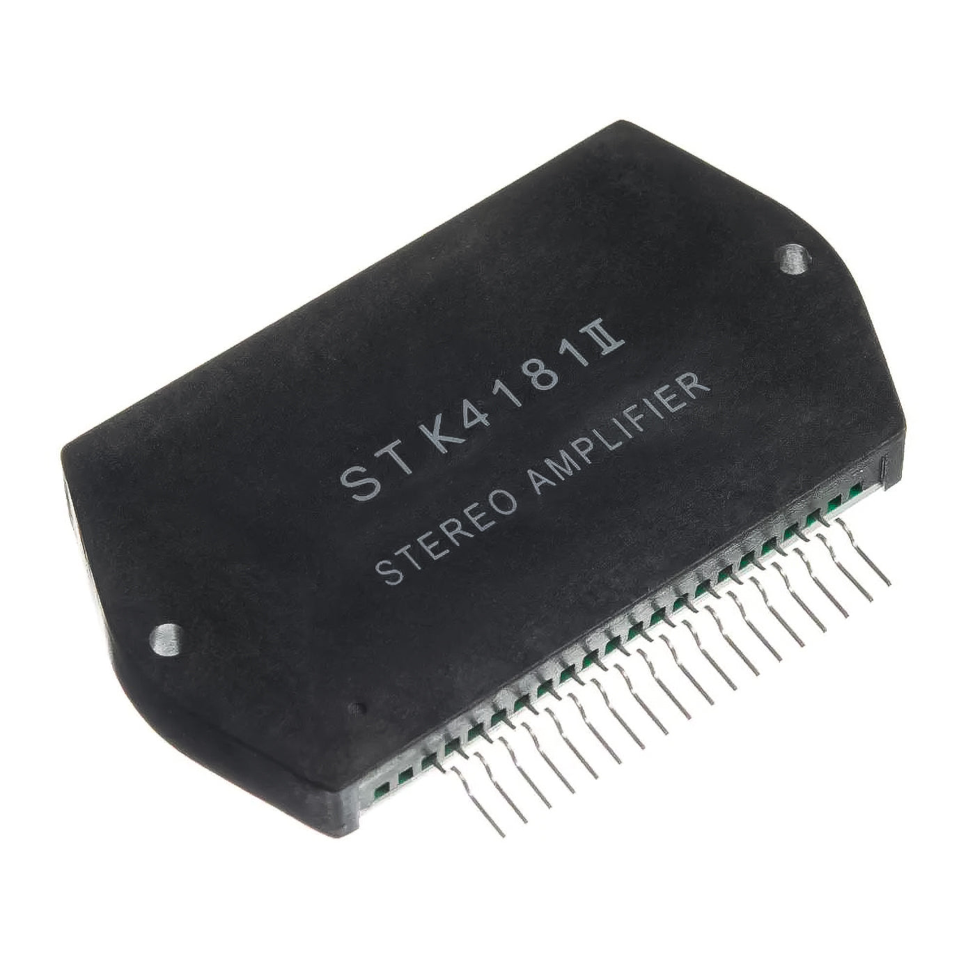 STK4181II componente elettronico, circuito integrato, transistor, stereo amplifier, 18 contatti