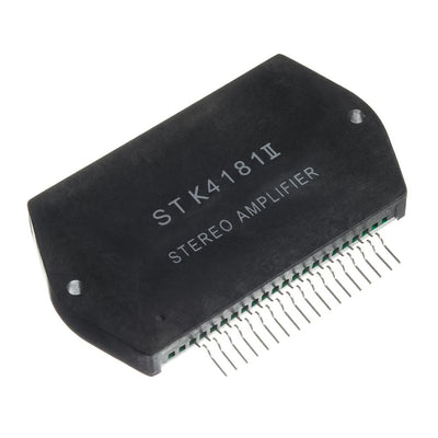 STK4181II electronic component, integrated circuit, transistor, stereo amplifier, 18 contacts