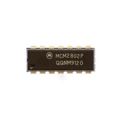 Motorola MCM2802P circuito integrato, transistor, componente elettronico, 14 contatti