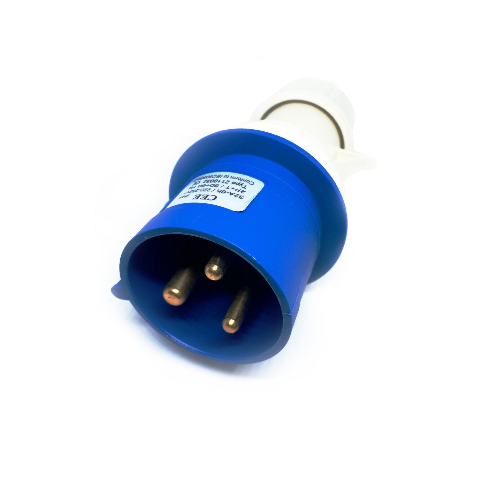 SICE Spina Industriale 2 Poli Messa A Terra 32A 220 250 V CEE IP44 sice-spina-industriale-2-poli-messa-a-terra-32a-220-250-v-cee-ip44