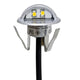 Life Luce led segna passo, luce calda 3000K da 1W, faretto led da giardino IP65, faretto segnapasso per vialetti ø35x35mm